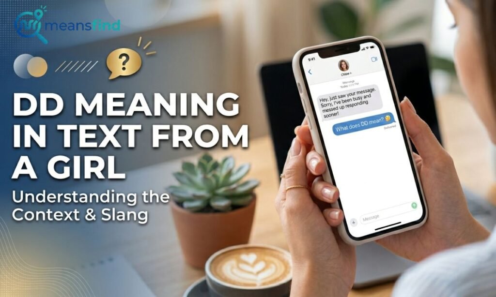 DD Meaning in Text From a Girl