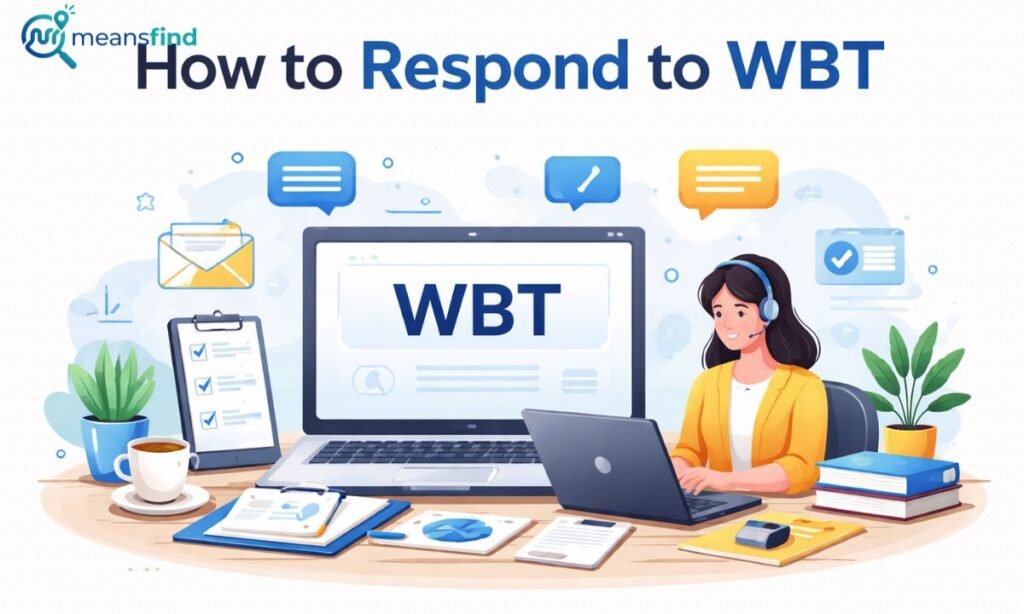 How to Respond to WBT