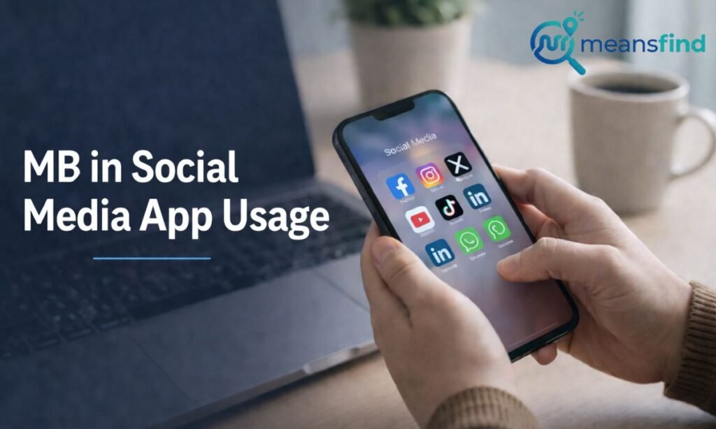 MB in Social Media App Usage
