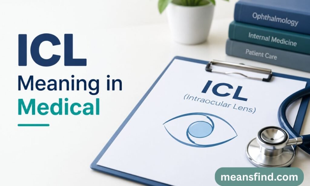 ICL Meaning in Medical
