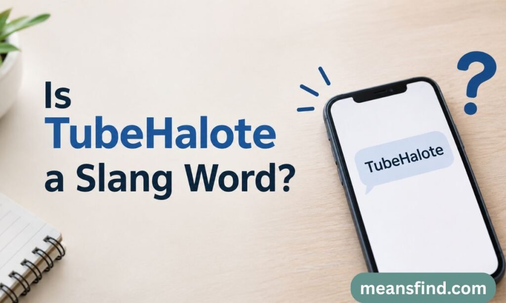 Is TubeHalote a Slang Word