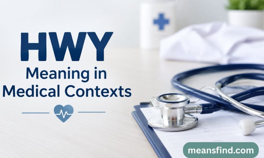 HWY Meaning in Medical Contexts