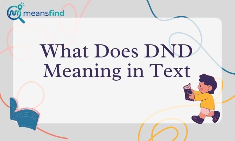 DND Meaning in Text