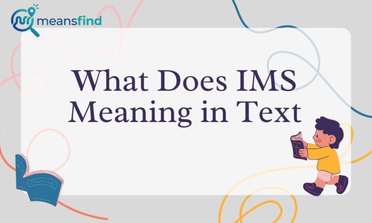 IMS Meaning in Text