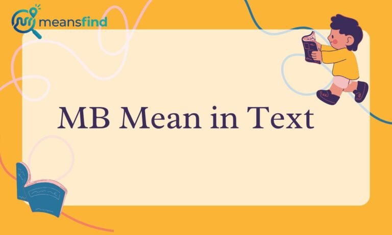 MB Mean in Text
