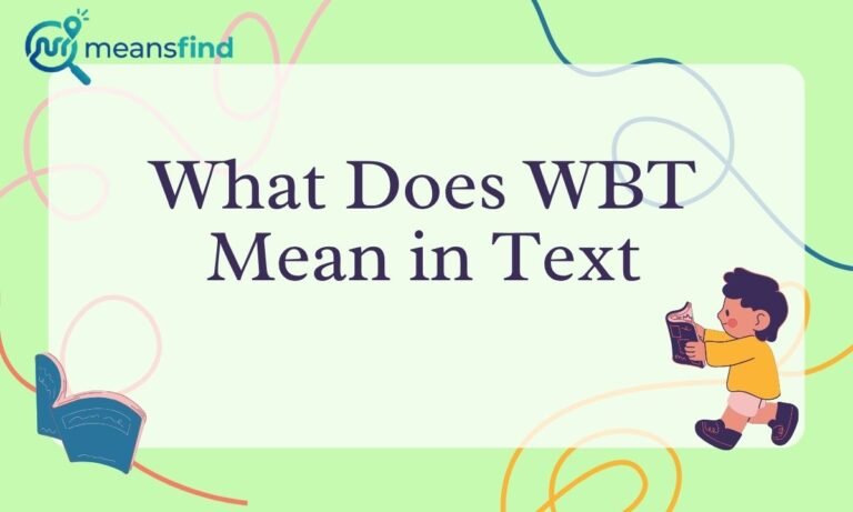 WBT Meaning in Text