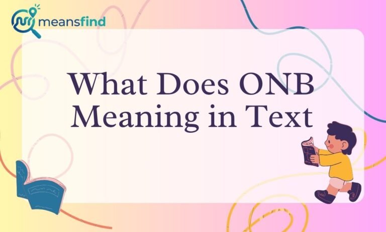 ONB Meaning in Text