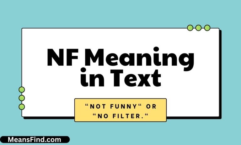 NF Meaning in Text