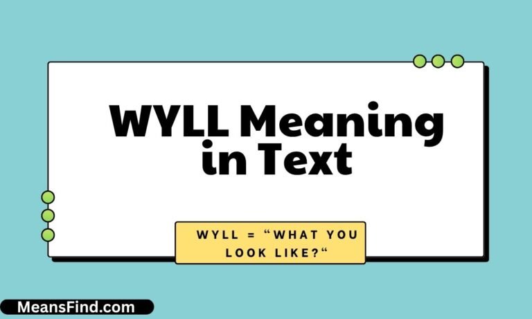 WYLL Meaning in Text