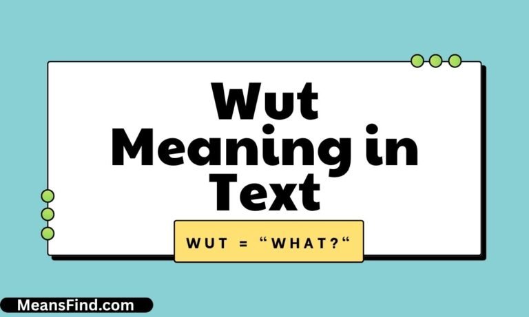 Wut Meaning in Text