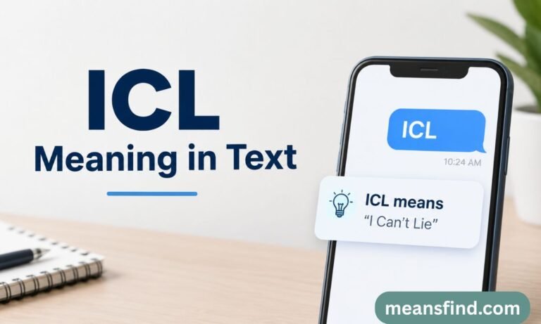 ICL Meaning in Text