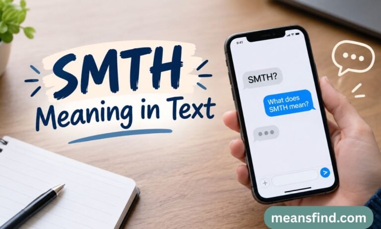 SMTH Meaning in Text