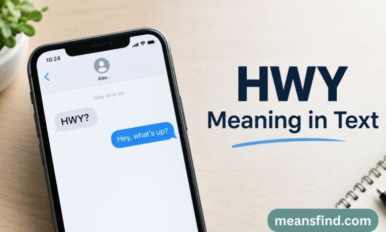 HWY Meaning in Text